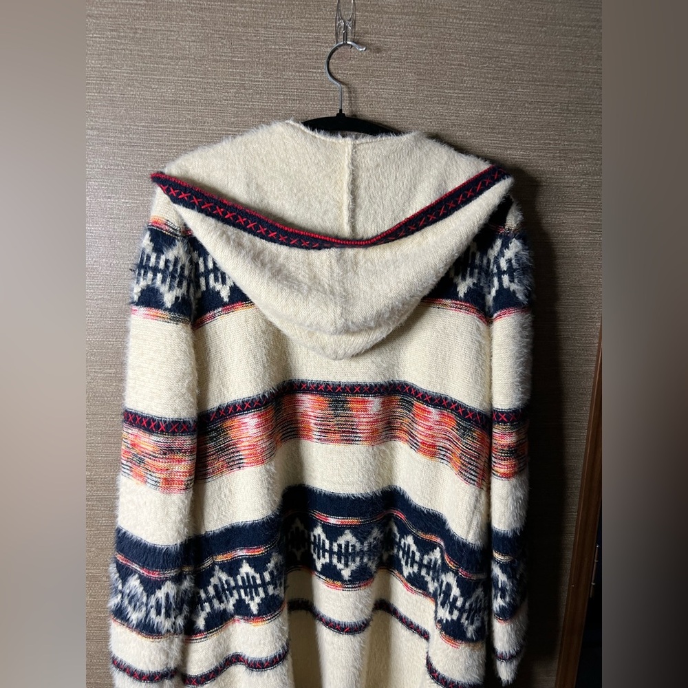 Anthropologie Callahan Novelty Duster Sweater size large - Picture 5 of 12